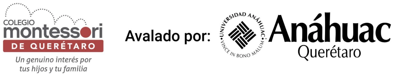 Avalado por el Colegio Montessori de Querétaro y la Universidad Anáhuac Querétaro